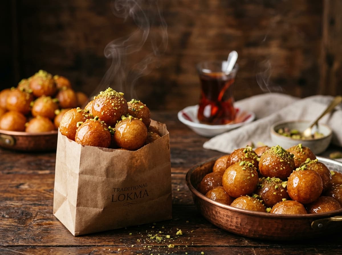 Hakiki sıcak İnegöl lokması